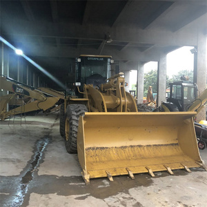 รถตักล้อยาง CAT 966H มือสอง ขนาดใหญ่ สำหรับงานโครงสร้างพื้นฐาน โรงงานผสมคอนกรีต ขนถ่ายทรายและหิน  มีสินค้าในคลังเซี่ยงไฮ้ - Product Image 5