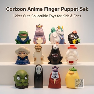 Juguetes para Máquinas Expendedoras Gashapon: Caja Misteriosa DeskPals, Miniaturas Kawaii, Set de Marionetas de Dedo de <span class=keywords><strong>Anime</strong></span> Coleccionables de Moda - Product Image 1