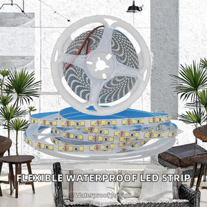 Bande lumineuse LED flexible étanche à faible tension réglable de 8 mm de largeur IP20/IP54/IP65/IP67 Puce Epistar <span class=keywords><strong>PVC</strong></span> 10m DC12V/24V - Product Image 2