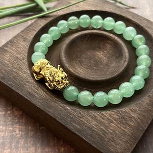 Pulsera de Piedra Natural con Cuentas de Vidrio Coloridas para Concentración y Claridad, Joyería de Alta Conversión, Bajo MOQ - Product Image 1
