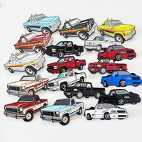 Broche personnalisée en métal de haute qualité avec logo sur mesure pour camion ou voiture, épinglette en émail souple pour vêtements