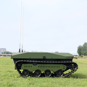 700kg tải <span class=keywords><strong>RC</strong></span> Tank Crawler Robot <span class=keywords><strong>Chassis</strong></span> cầu thang cao su theo dõi <span class=keywords><strong>Chassis</strong></span> với DC động cơ không chổi than - Product Image 5