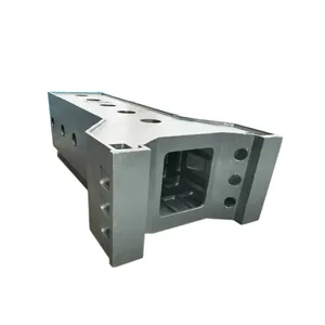 Highly Rigid CNC Milling Machine Frame Base Casting Components Cast Iron