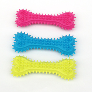 Juguete Masticable para Perros, Hueso Duradero para Masticar, Limpieza Dental, Seguro, Resistente a Mordidas, Cepillo de Dientes, Juguetes de Goma para Mascotas, Animales - Product Image 5