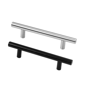 Tiradores de puerta de armario con barra en T para muebles, tiradores de acero inoxidable, tiradores de cajón de cocina - Product Image 6