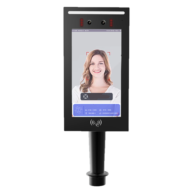 7-Inch Integrated Attendance Machine with Card Swipe Fingerprint & Face Recognition Customizable OEM Support Open SDK API