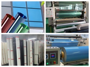 גליל סרט הגנה עצמי 7.5 מיל PVC/PET באיכות אמריקאית, לא מצהיב, בצבע ירוק אבוקדו - Product Image 5