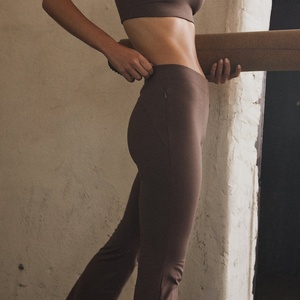 Women's Custom <b>Butt</b> <b>Lift</b> Fitness Yoga <b>Leggings</b> with Ankle Banded Pants Colorful Sports Bra Set for Gym Workout Sports Suit - Product Image 3