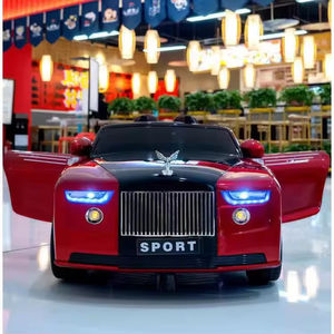 Mainan kendaraan Off-Road listrik 12V uniseks, mainan anak usia 5-7 tahun gaya baru kursi ganda kendali jarak jauh mobil plastik uniseks - Product Image 3