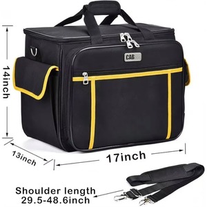 Échantillon gratuit : Sac de transport multifonctionnel pour machine à coudre, avec bandoulière, et étui de voyage pour machine à coudre et accessoires - Product Image 5