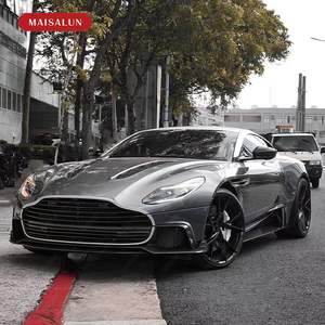 Actualización de alta calidad a estilo M, kit de carrocería de media fibra de carbono para <span class=keywords><strong>Aston</strong></span> <span class=keywords><strong>Martin</strong></span> DB11 con parachoques delantero y trasero, faldas laterales de capó - Product Image 2