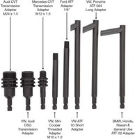 Système de recharge ATF manuel-Pompe à liquide de transmission avec adaptateur 8, pompe de transfert de fluide manuelle automobile, pompe ATF avec vanne d'arrêt