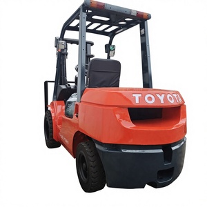 Montacargas Toyota Usado de 3.5 Toneladas, Modelo 35, Diésel, Mini Montacargas con Garantía de Un Año - Product Image 1
