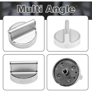 Bouton de cuisinière à gaz en acier inoxydable W10766544, remplacement pour four à usage domestique - Product Image 4