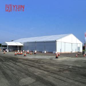 โครงสร้างอลูมิเนียมแบบ Clearspan ขนาด 20 ม. 25 ม. พร้อมหลังคา PVC สำหรับบ้านสำเร็จรูป เต็นท์งานแสดงสินค้า - Product Image 3