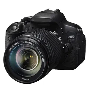카메라 700D + 18-135 SLR 카메라 보급형 APS 프레임 1080p Full HD Eos700d EF-S 18-135mm 렌즈 디지털 카메라