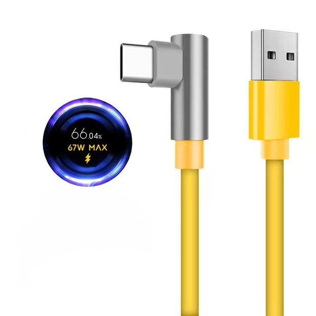 Turbo USB Type-C Cable 120W Fast Charging 6A High Current Output PVC Pure Copper Conductor for Mobile Phone Gaming Charging