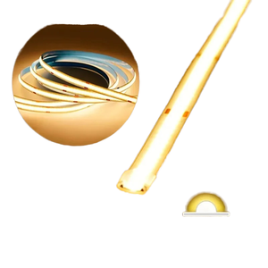 Lampu <span class=keywords><strong>Strip</strong></span> <span class=keywords><strong>LED</strong></span> USB 5V 320LEDs/M, lampu pita lampu COB <span class=keywords><strong>LED</strong></span> putih hangat DIY pencahayaan ruang dapur lampu belakang cermin TV - Product Image 1