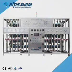 Automatic RO System Water Salination Water Treatment And Bottling Plants Machine For Drinking Water