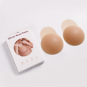 Soulevez les couvre-mamelons autocollants réutilisables <span class=keywords><strong>adhésif</strong></span> collant Silicone mamelon Pasties soutiens-<span class=keywords><strong>gorge</strong></span> pour femmes pétales de poitrine avec étui de voyage - Product Image 6