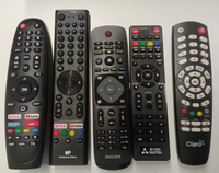 Modèles de télécommande personnalisée pour Smart LED LCD TV avec Youtube Netflix Keys Télécommande RF Télécommande 2.4G Télécommande BT
