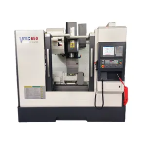 high precision 3 axis vertical spindle FANUC system vmc650 cnc milling machine for sale