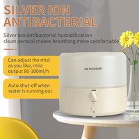 Vente chaude Appareil Ménager Ultrasonique D'air Humidificateur Diffuseur Humidificateur D'air Mini 1000ml