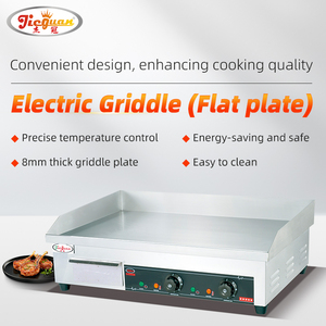 Factory Price Electric <strong>Griddle</strong> Flat <strong>Plate</strong> (CE Certificate) Stainless Steel Commercial Electric <strong>Griddle</strong> EG-820 Flat <strong>Plate</strong> - Product Image 2