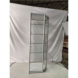 Bán buôn hiển thị kính Showcase Góc trường hợp/đồ trang sức trưng bày tủ trưng bày với Showcase dẫn ánh sáng - Product Image 6