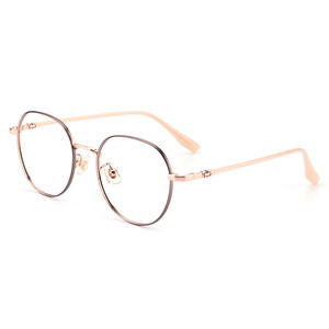 Monture de lunettes en titane bêta 25020, rectangulaire, monture complète, légère, unisexe, verres en résine, origine Danyang - Product Image 2