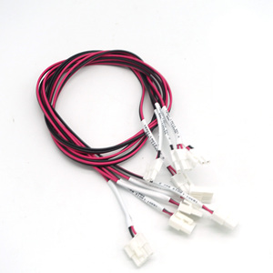 Professional 2.54mm 2/3/4/5/6 Pin Adapter Female Plug PTFE Insulated Electronic ECU SH JST ZH PH XH Custom Cable Assembly - Product Image 1