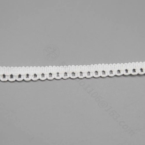 Bordure en dentelle soluble dans l'eau de 0,8 cm <span class=keywords><strong>pour</strong></span> les ourlets, les encolures, les voiles, les jupes Lolita, la lingerie et la décoration artisanale - Product Image 3