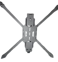 Châssis en fibre de carbone renforcée 3K T300 de 13 pouces en forme de X pour drone de course FPV longue portée, quadricoptère UAV cinématique