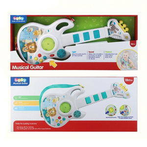 Nouvelle <span class=keywords><strong>guitare</strong></span> jouet musicale avec lumière, <span class=keywords><strong>guitare</strong></span> jouet de dessin animé pour enfants, pour garçons et filles - Product Image 3
