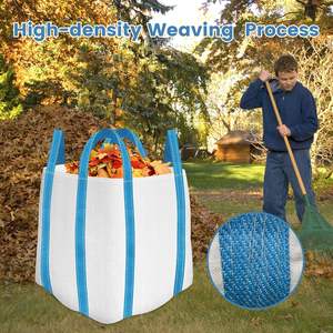 Bolsa a Granel FIBC Huamaohengchun de 1 Tonelada, 35x35x43 Pulgadas, Capacidad de Carga 2000 Libras, Factor de Seguridad 5:1, Fondo Plano Cónico, Bolsas Resistentes - Product Image 5