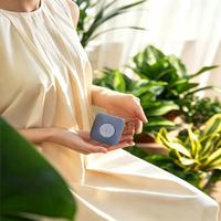 Haut-parleur portable à conduction osseuse sous oreiller pour le sommeil, transmetteur de son sans fil avec bruit blanc et minuterie de mise hors tension automatique à 3 niveaux