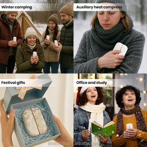 Scaldamani ricaricabili 3000mAh elettrico portatile portatile portatile Power Bank per <span class=keywords><strong>sport</strong></span> all'aria aperta caccia al Golf campeggio caldo - Product Image 6