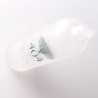 Blanc Bouteille En Verre Dépoli 500 ml Opaque Blanc Bouteille En Verre