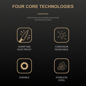 Ensemble d'outils <span class=keywords><strong>à</strong></span> main en acier inoxydable <span class=keywords><strong>Couteau</strong></span> <span class=keywords><strong>à</strong></span> <span class=keywords><strong>beurre</strong></span> <span class=keywords><strong>à</strong></span> fromage <span class=keywords><strong>Laguiole</strong></span> de conception classique avec couverts en miroir Plateau en bois Utilisation scolaire - Product Image 3