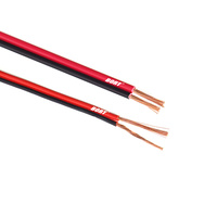 Kabel Speaker Paralel PVC UL2468 2C 18AWG Merah Hitam