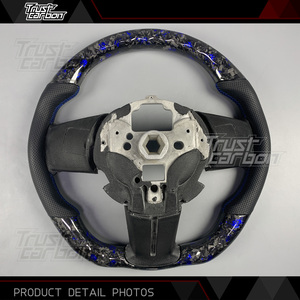 Volante de Fibra de Carbono Forjado Personalizado para Ford <span class=keywords><strong>Mustang</strong></span> S197 2005-2014 GT Coupe GT500 Shelby <span class=keywords><strong>Boss</strong></span> <span class=keywords><strong>302</strong></span> - Product Image 5