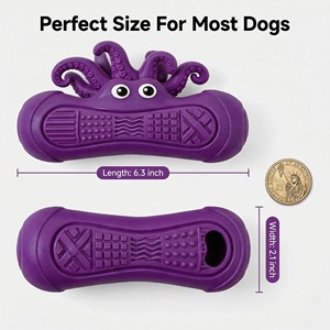 Juguete de Goma Personalizado para Limpiar los Dientes de las Mascotas y Aliviar el Aburrimiento, Juguete Masticable Resistente para Perros con Mordida Agresiva - Product Image 3