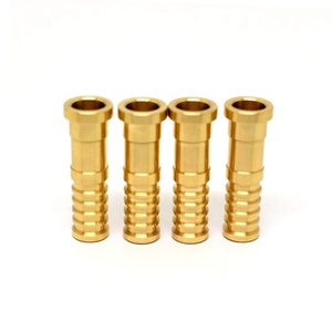 Piezas de latón Costrom Cnc de alta precisión, accesorios de latón torneados CNC para conexiones de sistemas hidráulicos industriales - Product Image 3