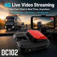 Perekam Kamera DVR Mobil 1ch Pintar 1080p dengan Pelacakan GPS LTE dan Akses Aplikasi Cloud untuk Kendaraan Komersial
