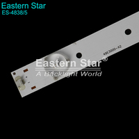 Bande LED de rétroéclairage pour téléviseur en aluminium ES-4838/5, prix usine, pour SKY WORTH YAL03-00535280-12 49E3000-X2 pour 49E6000/49E366W/49X5