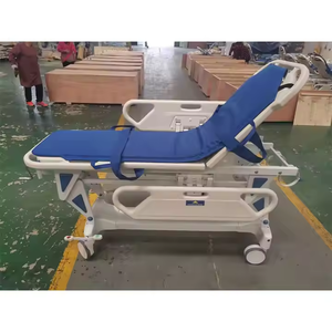 Kasur tandu penyelamatan <span class=keywords><strong>ABS</strong></span> Manual darurat Transfer tempat tidur rumah sakit terbuat dari plastik dan logam untuk rumah sakit - Product Image 5