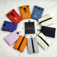 Pochette d'entraînement pour promenade de chien, fixation au laisse, fermeture à ressort pour friandises et sacs à déjections – Design personnalisable, doublure en polyester