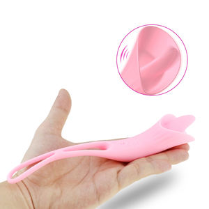 Silikon Klitoris lecken Stimulieren <span class=keywords><strong>Penis</strong></span> Ärmel Zunge Vibrieren Big Cock Ring <span class=keywords><strong>Vibrator</strong></span> - Product Image 1