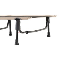 Lit de chien pliable moderne personnalisé en aluminium léger et respirant pour le camping, la plage et les parcs