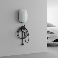 Pengisi Daya Mobil Listrik AC Wallbox 22kW Tipe 2, Stasiun Pengisian Kendaraan Listrik, Pengisi Daya Mobil Rumah Pintar dengan Desain Tahan Air IP65